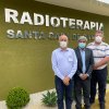 Diretor-presidente da Fehosp visita a Santa Casa de Santos